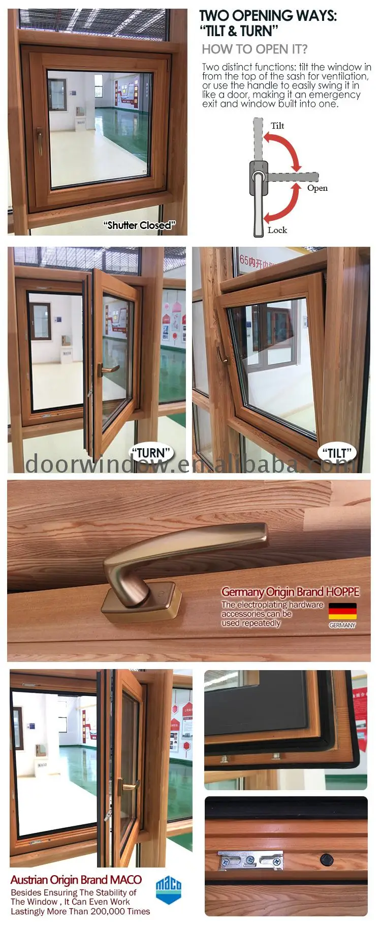 Type of office window curtain teak wood partition glass wall