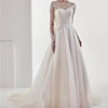 dress in stock long sleeve guangzhou wedding dress bridal gown