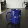 12OZ color ceramic cup print logo silk screen cartoon Expression for decals