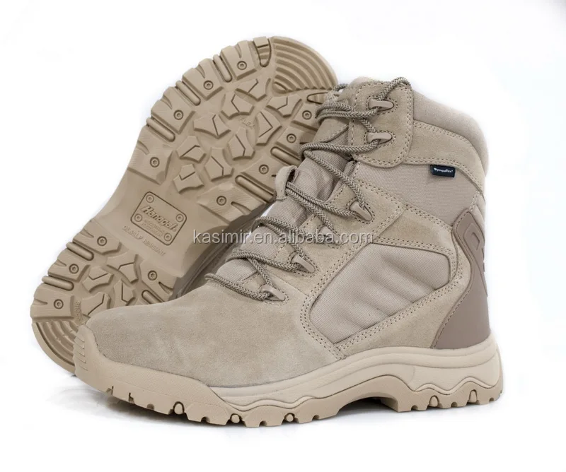 sand combat boots
