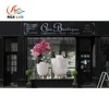 Glass Transparent Led Display Screen Flexible Led Curtain Display P12 P16 Advertising Indoor Outdoor Led Large Screen Display