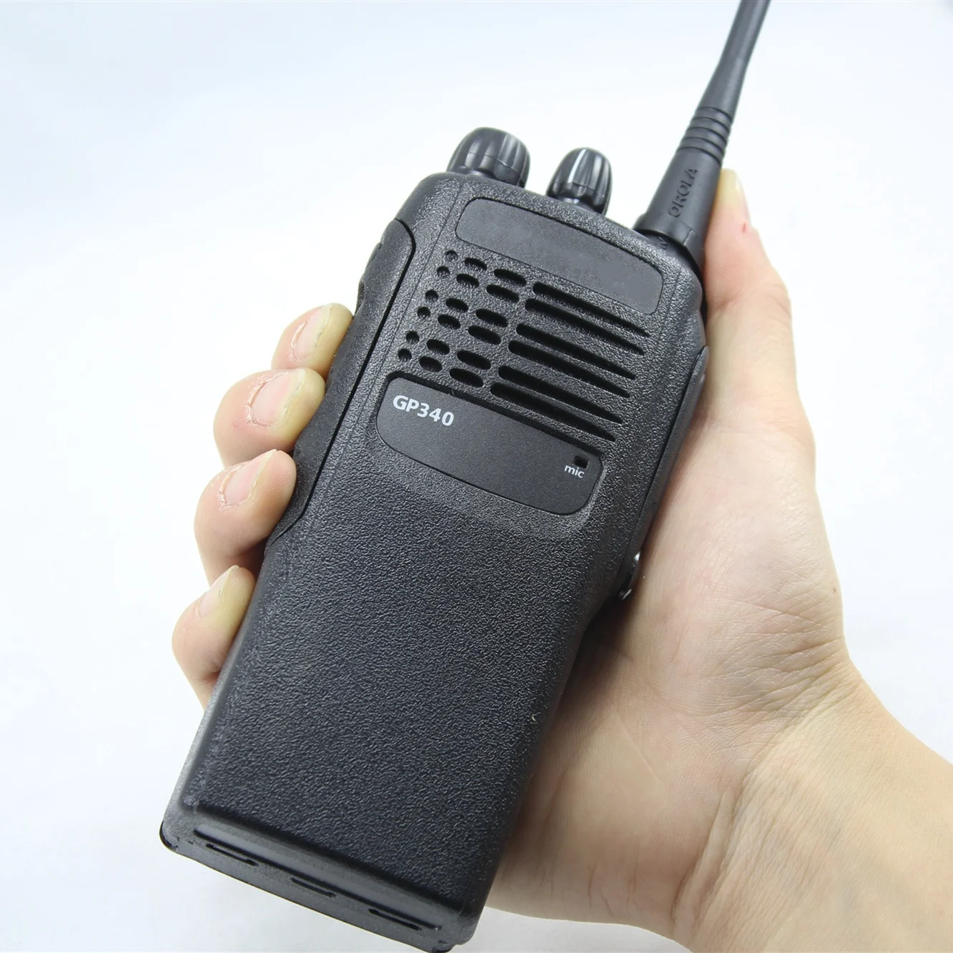 Portable Radio Gp-340 136-174mhz/403-470mhz/450-527mhz 16 Channels ...