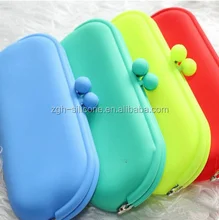 Новейшая модная силиконовая сумка/силиконовый кошелек для монет для дам
