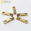 Hot sale garment zipper puller customized brass metal zipper puller head slider for bags ,garment