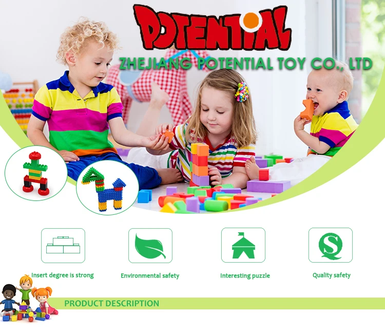 2019 Intelligent Baby Brain Development Toys,Connecting Creative Blocks ...