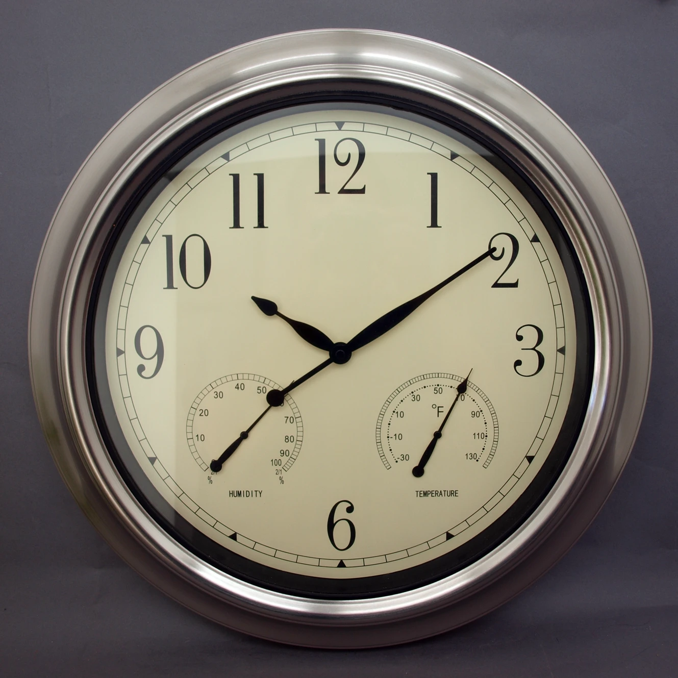 Outdoor Clocks 18 Inch Large Indoor Outdoor Wall Clock Waterproof With