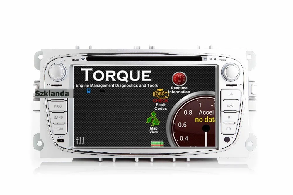 Sale Car Multimedia Player Android 9.0 GPS 2 Din car dvd player for FORD Focus S-MAX Mondeo C-MAX Galaxy wifi car radio bluetooth DVR 25