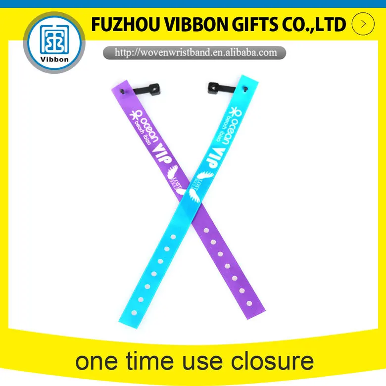 2022 Party Custom Barrel Lock Wristbands Plain Fabric Festival Cloth