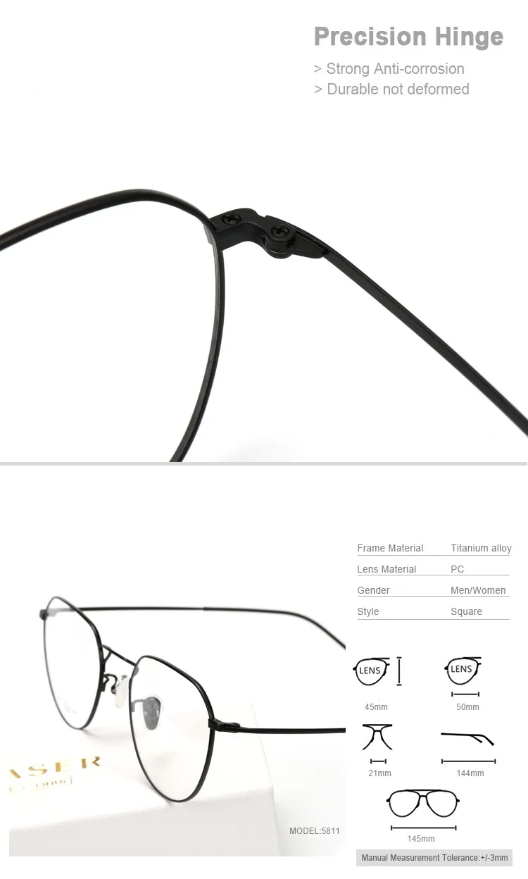 2019 Round Stylish Specs Frame Women Spectacles Myopia Design Glasses