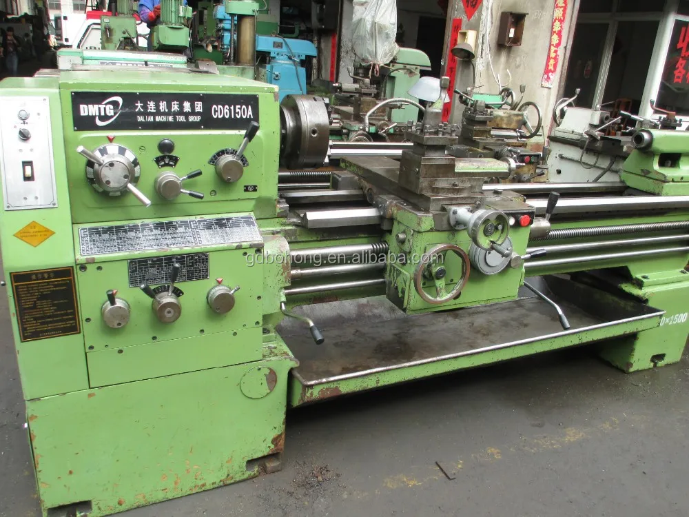 Good Quality 500*1500mm Used Lathe For Sale/ Cd6150a Buy Used 500mm