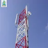 60m Galvanized 3 Leg Tubular Factory 5km Wifi Security Radio Steel Antenna Mast Mobile Phone Telecom Tower