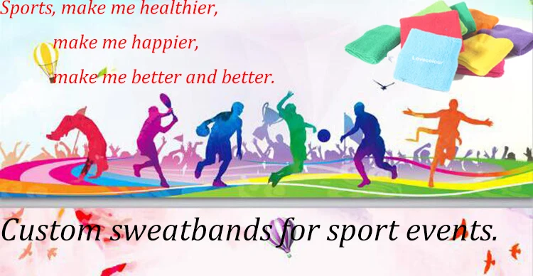 Custom sweatbands