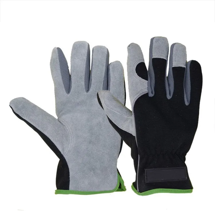 Pri Ce Cert.cowhide Drill Rigger Winter Industrial Leather Hand