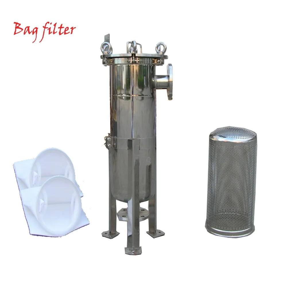 5um Micron Precision Stainless Steel Bag Filter Housing Buy 5um