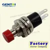 High Quality Push Button Switch Push Off Type Aluminium Case Cap Color