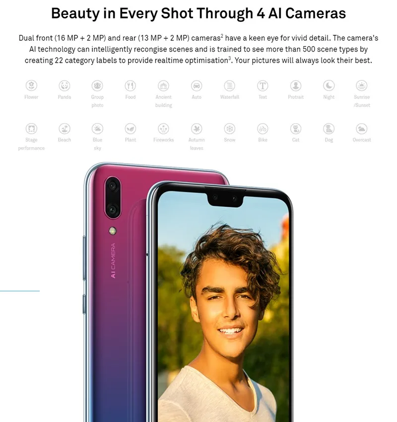 Wholesale Huawei Y9 2018,Emui 8.2 Kirin 710 Octa Core 2.2ghz 4gb Ram ...