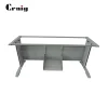 Metal Steel Frame Furniture Modern Double Computer Table Organizer Office Desk