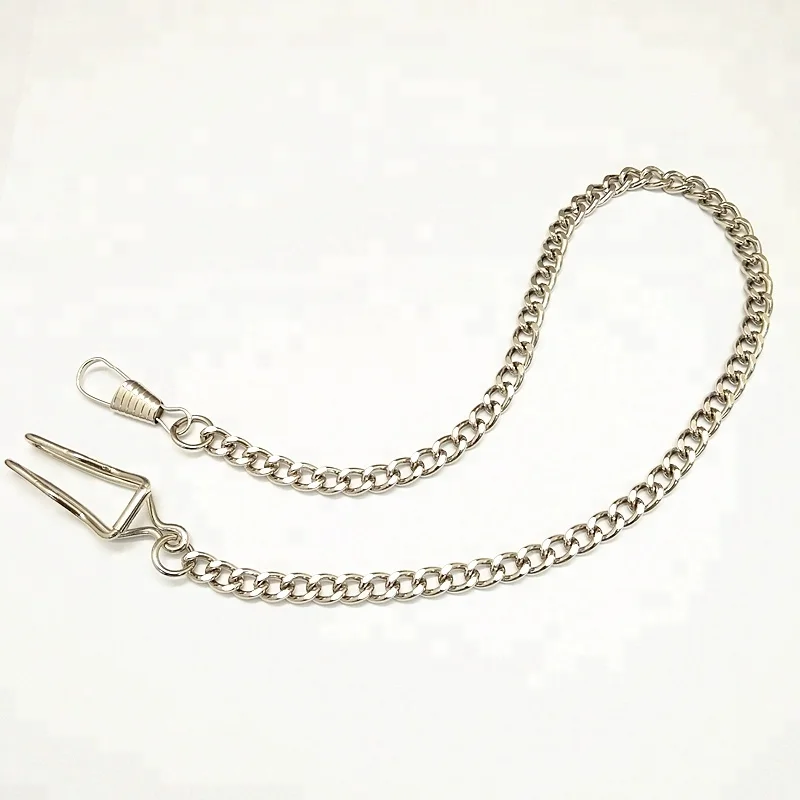 Metal Watch Chains For Pocket Watch Chains In Nickel Color Buy Pocket