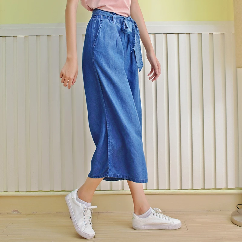 
Wash dark colours separately Embroidery Light blue new style fashion girls jeans 