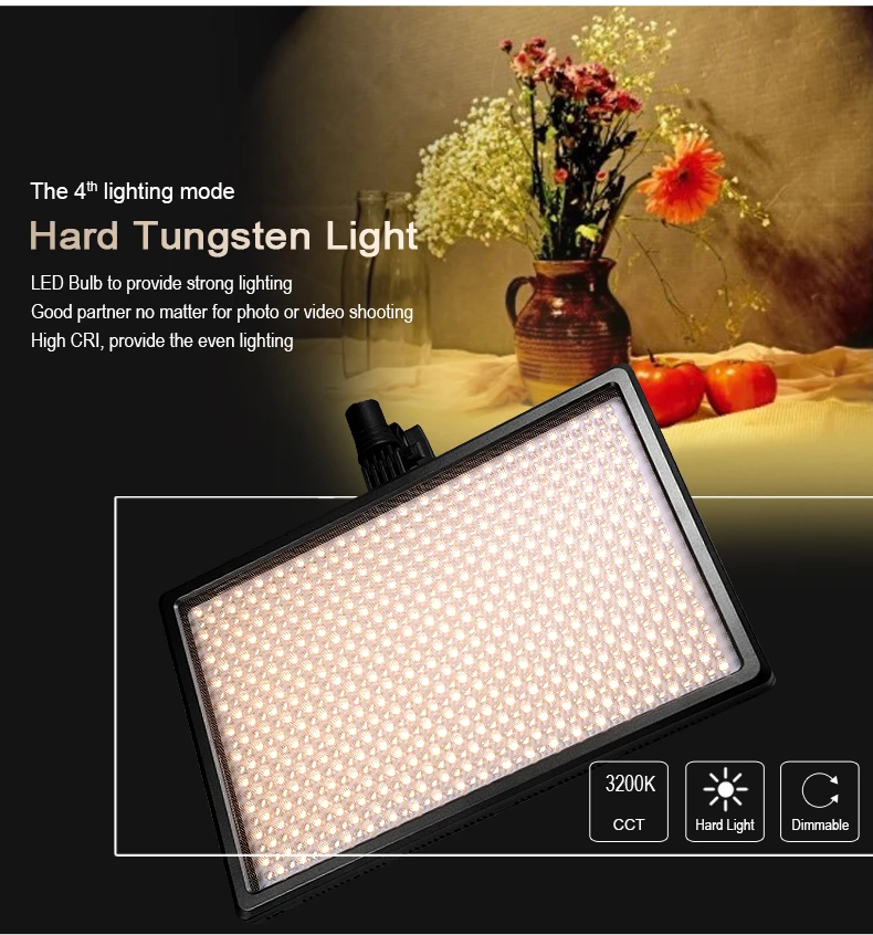 NanGuang video light Mixpad106 4 in 1 video shooting led light SMD soft LED video light for short/long distance shooting