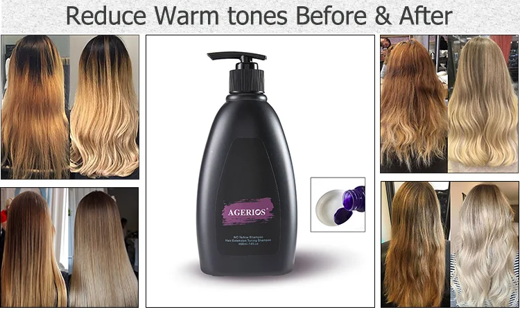 Private Label Purple Shampoo Wholesale Silver Shampoo For Blonde