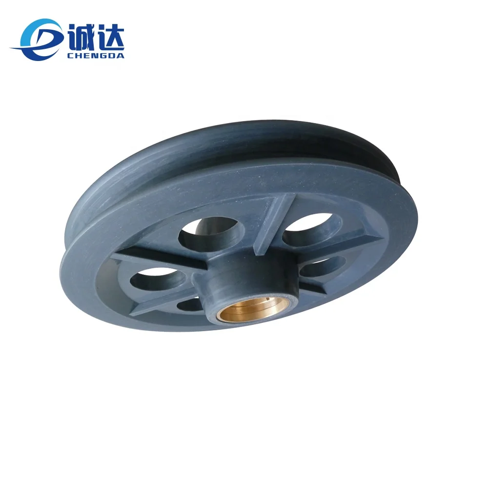 large plastic pulley wheels