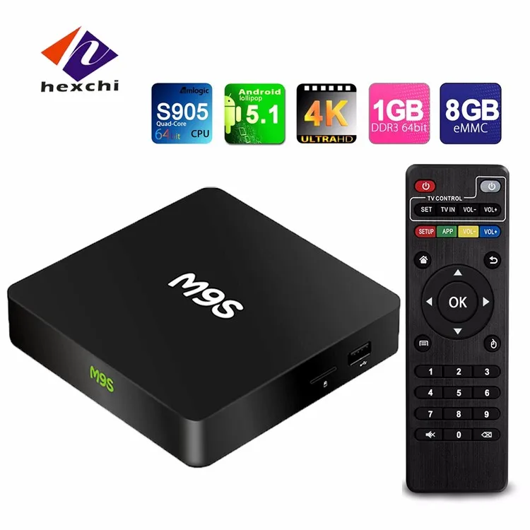 Smart Android Tv Box Android5 1 1 M9s Plus Amlogic S905 Quad Core 1gb 8gb Uhd 4k 2k Mini Pc Wifi Bluetooth Led Media Player Buy Mini Max Tv Wifi Media Player 3d Blue Ray Android Tv