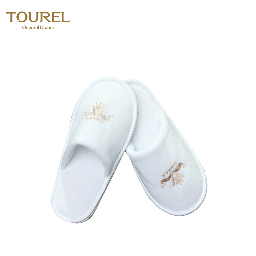 Washable Disposable Wedding Slippers For Guests Hospital Slipper