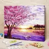 2019 Hand Painted landscape oil painting Canvas Wall Art Modern style for bedroom