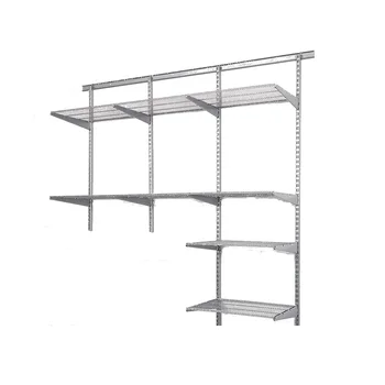 metal wall shelving systems