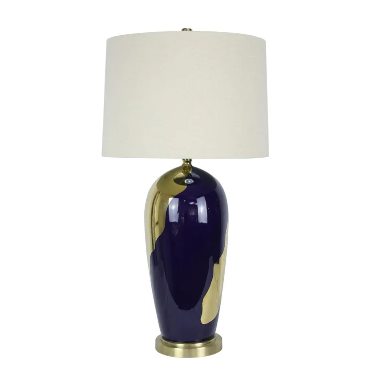 Hot Sale ceramic lamp/table lamp luxury/lamp shade table