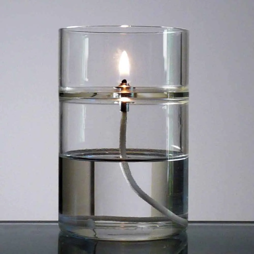 Verre soufflé de lampes à lhuile décorative lampe à huile et moderne