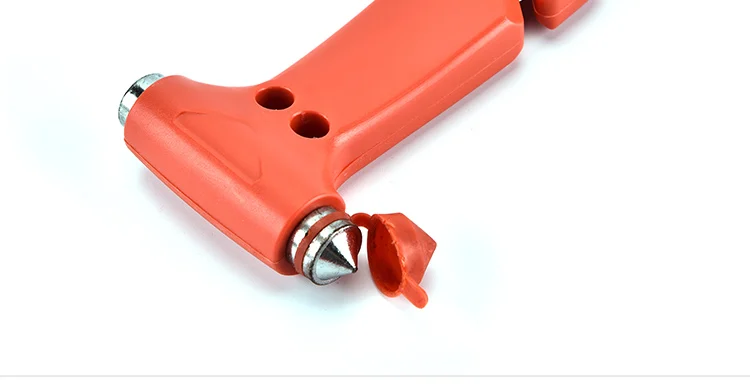 Top Amazon Portable Car Emergency hammer with pliers folding Escape tool Steel Axe Multifunctional Car Safety Hammer for outdoor
