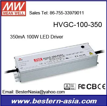 LED Power Supplies 99.75W 285V 350mA OCP adj w pot.