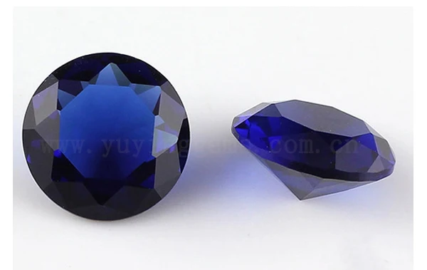 Details about   Brilliant Blue Sapphire Emerald Faceted Cut VVS Loose Gems From China 