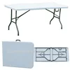 plastic fold-up trestle table