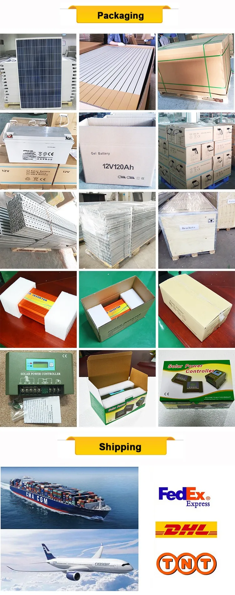 Yangtze High effciency alternative energy 1kw solar panel kit