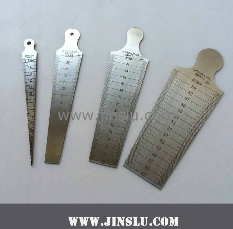 Hole Gap Inspection Taper Gauge Welding Gage Thickness Stainless 160mm