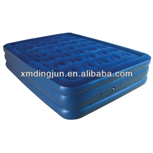 Flocked & Pvc Air Bed Built In Pump,Raised Air Bed,King Rasied Air Beds