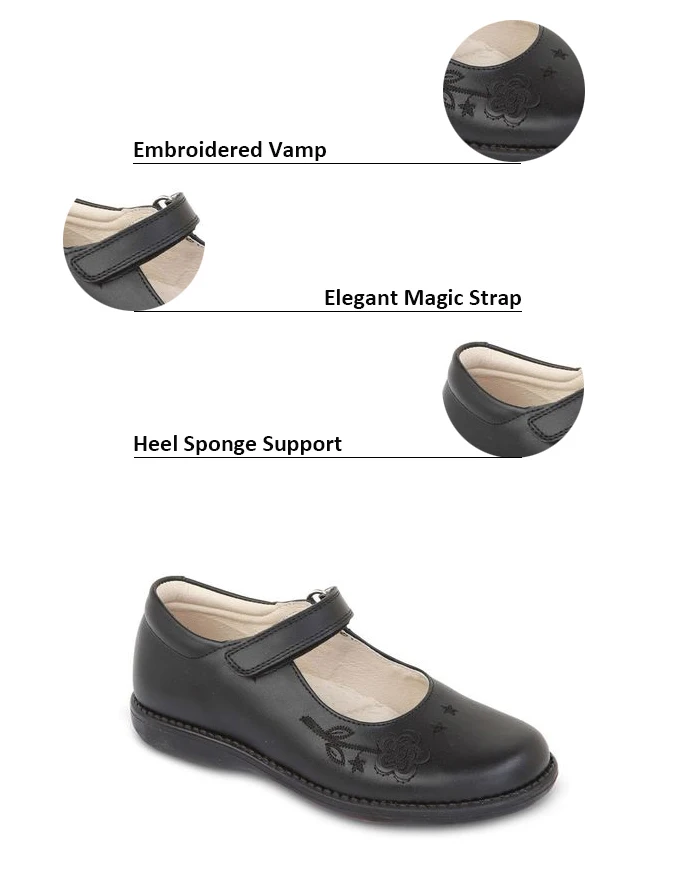 leather school shoes