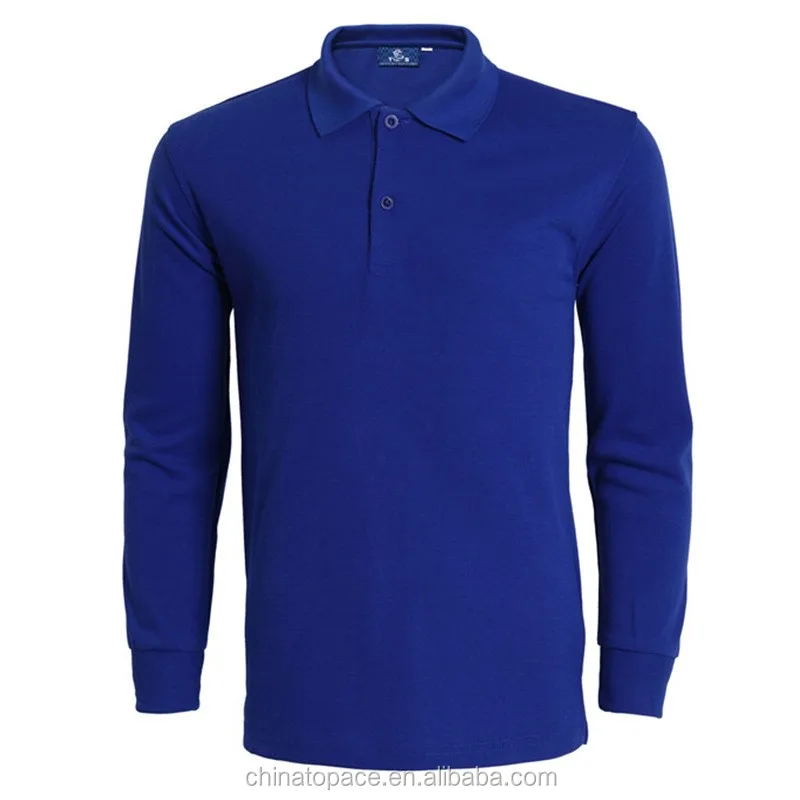 long sleeve polo shirts slim fit