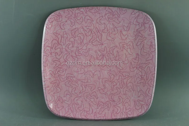 Originality Melamine Square Dinner plate