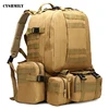 CYSHMILY Large Capacity Rucksack Multifunctional Combination Backpack Travel Bag