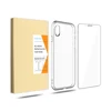 for iPhone 11 Pro Max 1 Pack TPU Case Plus Tempered Glass, for iPhone 7 8 X XS XR Clear Phone Case with Screen Protector