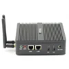 Fanless Mini PC 12V Intel Celeron J3160 Quad Core Pci Slot Dual LAN 4USB Port Ultra Low Power Mini PC with 8G RAM 128G SSD