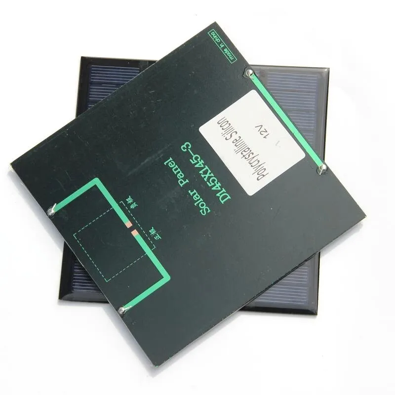 Carregador de Bateria Watts Policristalino Silício Células Solares 12v Faça Você Mesmo Energia Solar 145*145mm 3w Pequenos Painéis Aquecedores 3 High Quality Renovação da Casa