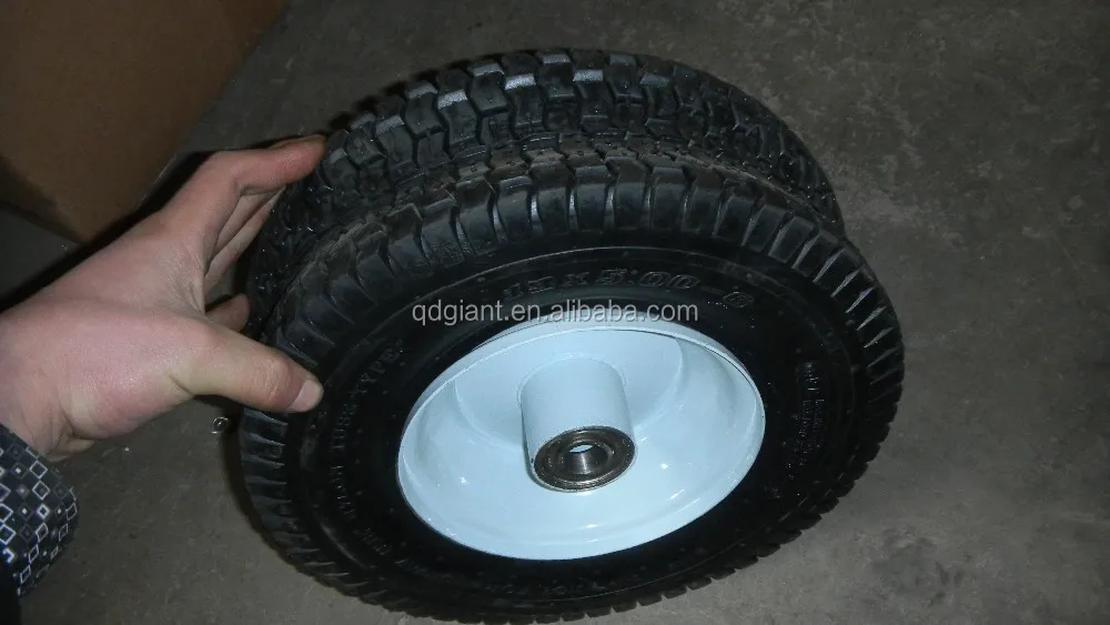 13 inch PU Foam Wheel used in Folding Beach Cart