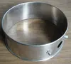 Custom made Aluminum spare parts spindle pot for textile machine zero twist yarn circle pot