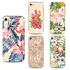 OEM Transparent Clear Soft Case for iPhone x 8 7 6 5 Case Flamingo Pineapple UV Printing Phone Case