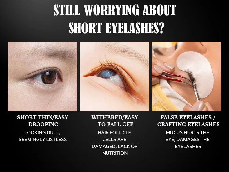 Covercoco 7 أيام العين لاش النمو المصل 100% العضوية الطبيعية رمش تمديد محسن المصل